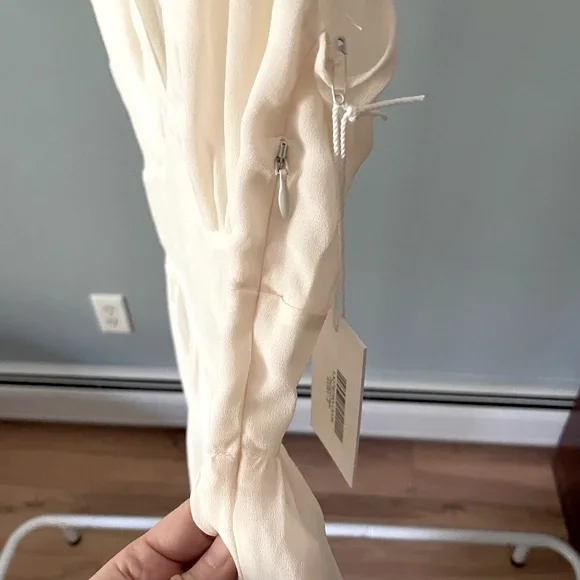 Reformation Daylight Dress in Ivory Bridal NWT 6